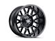 Mayhem Wheels Cogent Gloss Black Milled 6-Lug Wheel; 17x9; 13mm Offset (21-24 F-150)