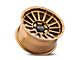 Mayhem Wheels Granite Satin Bronze 6-Lug Wheel; 17x9; 0mm Offset (21-24 F-150)