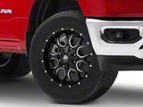 Mayhem Wheels Warrior Black Milled 6-Lug Wheel; 18x9; 18mm Offset (19-25 RAM 1500)