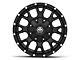 Mayhem Wheels Warrior Matte Black 5-Lug Wheel; 17x9; -12mm Offset (02-08 RAM 1500, Excluding Mega Cab)