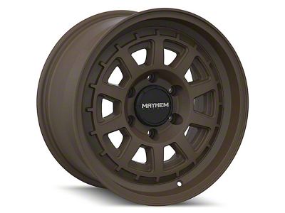 Mayhem Wheels Voyager Dark Bronze 6-Lug Wheel; 17x8.5; 0mm Offset (19-23 Ranger)