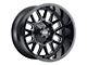 Mayhem Wheels Cogent Gloss Black Milled 6-Lug Wheel; 20x9; 18mm Offset (19-24 Sierra 1500)