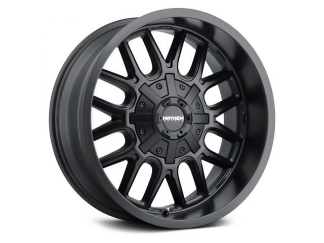 Mayhem Wheels Cogent Matte Black 6-Lug Wheel; 20x9; 0mm Offset (19-24 Sierra 1500)