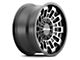 Mayhem Wheels Cortex Matte Black with Dark Tint 6-Lug Wheel; 20x9; 0mm Offset (19-24 Sierra 1500)