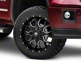 Mayhem Wheels Warrior Black Milled 6-Lug Wheel; 20x9; 0mm Offset (14-18 Sierra 1500)