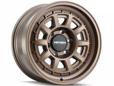 Mayhem Wheels Voyager Dark Bronze 6-Lug Wheel; 18x9; 0mm Offset (19-25 Silverado 1500)