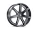 Mazzi Laguna Matte Black 5-Lug Wheel; 22x9.5; 18mm Offset (02-08 RAM 1500, Excluding Mega Cab)