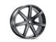 Mazzi Laguna Matte Black 5-Lug Wheel; 22x9.5; 18mm Offset (02-08 RAM 1500, Excluding Mega Cab)