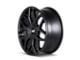 Mazzi Profile Matte Black 5-Lug Wheel; 22x9.5; 18mm Offset (02-08 RAM 1500, Excluding Mega Cab)