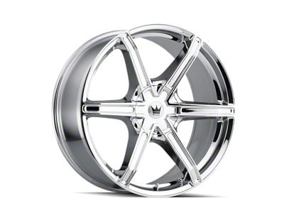 Mazzi Stilts Chrome 5-Lug Wheel; 22x9.5; 18mm Offset (02-08 RAM 1500, Excluding Mega Cab)