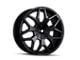 Mazzi Profile Matte Black 6-Lug Wheel; 22x9.5; 30mm Offset (04-08 F-150)