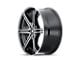 Mazzi Stilts Gloss Black Machined 6-Lug Wheel; 20x8.5; 30mm Offset (04-08 F-150)