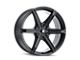 Mazzi Stilts Matte Black 6-Lug Wheel; 18x8; 20mm Offset (04-08 F-150)