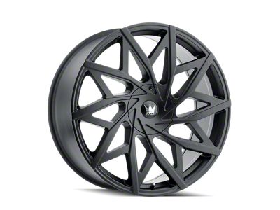 Mazzi Big Easy Matte Black 6-Lug Wheel; 20x8.5; 30mm Offset (07-13 Sierra 1500)