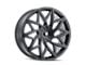 Mazzi Big Easy Matte Black 6-Lug Wheel; 20x8.5; 30mm Offset (07-13 Sierra 1500)