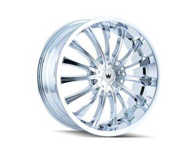 Mazzi Hype Chrome 6-Lug Wheel; 20x9; 30mm Offset (07-13 Sierra 1500)