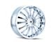 Mazzi Hype Chrome 6-Lug Wheel; 20x9; 30mm Offset (07-13 Sierra 1500)