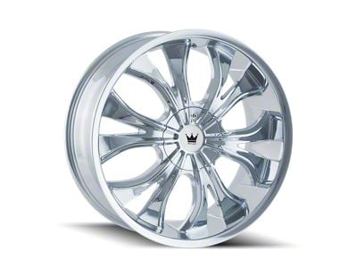 Mazzi Hustler Chrome 6-Lug Wheel; 22x9.5; 30mm Offset (07-13 Silverado 1500)