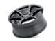 Mazzi Stilts Matte Black 6-Lug Wheel; 20x8.5; 30mm Offset (07-13 Silverado 1500)