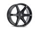 Mazzi Stilts Matte Black 6-Lug Wheel; 18x8; 20mm Offset (07-14 Yukon)