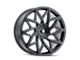 Mazzi Big Easy Matte Black 6-Lug Wheel; 20x8.5; 30mm Offset (14-18 Sierra 1500)