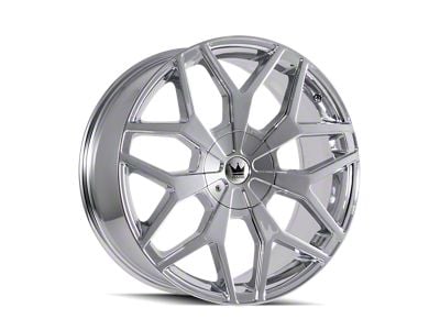 Mazzi Profile Chrome 6-Lug Wheel; 20x8.5; 30mm Offset (23-25 Canyon)