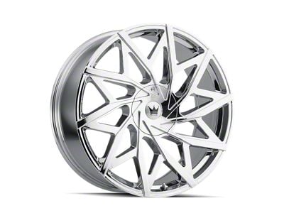 Mazzi Big Easy Chrome 5-Lug Wheel; 18x8; 35mm Offset (87-90 Dakota)