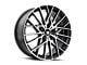 Mazzi Jinx Gloss Black Machined 5-Lug Wheel; 18x8; 40mm Offset (87-90 Dakota)