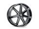 Mazzi Laguna Gloss Black Milled 5-Lug Wheel; 18x8; 35mm Offset (87-90 Dakota)