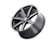 Mazzi Laguna Gloss Black Milled 5-Lug Wheel; 18x8; 35mm Offset (87-90 Dakota)