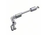 MBRP Armor Pro Dual Exhaust System with Polished Tips; Middle Side Exit; Street Version (21-25 2.7L EcoBoost F-150)