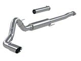 MBRP Armor Lite Single Exhaust System; Race Version; Side Exit (21-25 2.7L EcoBoost F-150)