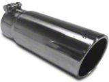 MBRP Angled Cut Rolled End Exhaust Tip; 3.50-Inch; Polished (Fits 3-Inch Tailpipe)