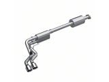 MBRP Armor Lite Dual Exhaust System with Polished Tips; Middle Side Exit; Street Version (21-25 3.5L EcoBoost F-150, Excluding Raptor & Tremor)