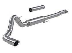 MBRP Armor Lite Single Exhaust System; Race Version; Side Exit (21-24 3.5L EcoBoost F-150, Excluding Raptor & Tremor)