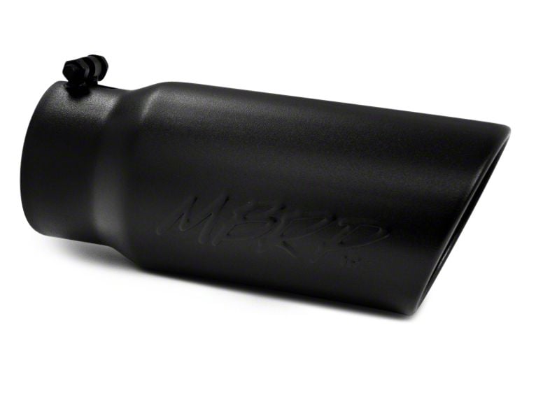 Mbrp Ram Inch Black Angled Rolled End Exhaust Tip Inch