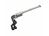 MBRP Armor BLK Dual Exhaust System; Middle Side Exit; Race Version (21-25 5.0L F-150, Excluding Tremor)