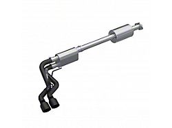 MBRP Armor BLK Dual Exhaust System; Middle Side Exit; Street Version (21-24 5.0L F-150, Excluding Tremor)