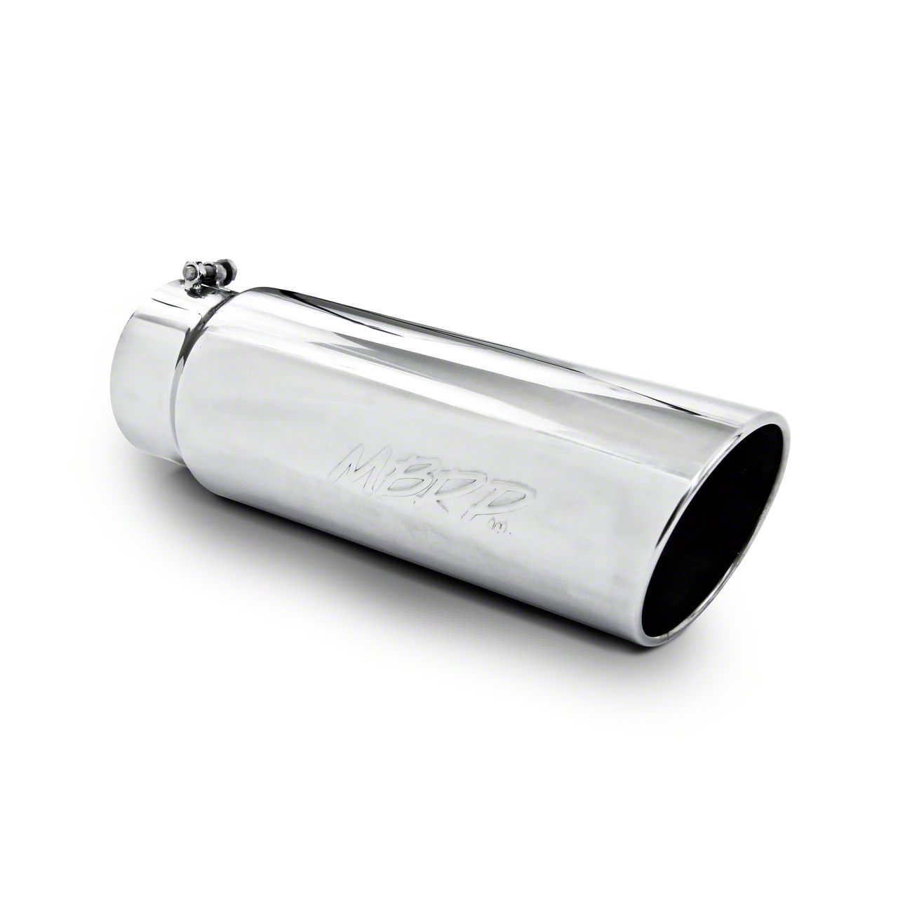 MBRP F-150 6-Inch Polished Angled Rolled End Exhaust Tip; 5-Inch ...