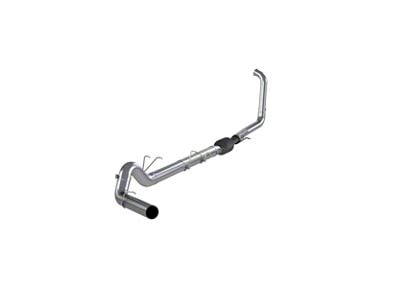 MBRP 5-Inch Armor Plus Turbo-Back Muffler Delete Single Exhaust System; Side Exit (03-07 6.0L Powerstroke F-250 Super Duty)