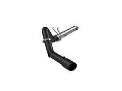 MBRP Armor BLK DPF-Back Single Exhaust System; Side Exit (08-10 6.4L Powerstroke F-250 Super Duty)