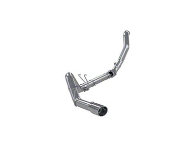 MBRP Armor Lite DPF-Back Single Exhaust System with Polished Tip; Side Exit (08-10 6.4L Powerstroke F-250 Super Duty)