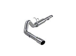 MBRP Armor Lite Single Exhaust System with Polished Tip; Side Exit (99-04 6.8L F-250 Super Duty)