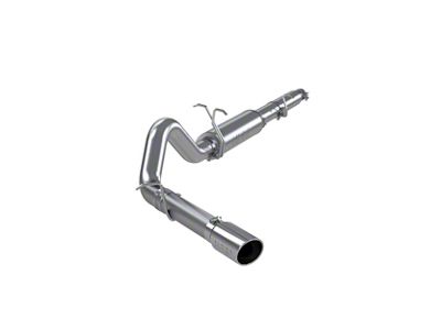 MBRP Armor Lite Single Exhaust System with Polished Tip; Side Exit (99-04 6.8L F-250 Super Duty)