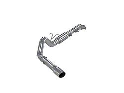 MBRP Armor Lite Single Exhaust System with Polished Tip; Side Exit (03-07 6.0L Powerstroke F-250 Super Duty)