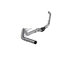 MBRP Armor Lite Turbo-Back Muffler Delete Single Exhaust System; Side Exit (03-07 6.0L Powerstroke F-250 Super Duty)