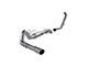 MBRP Armor Lite Turbo-Back Single Exhaust System with Polished Tip; Side Exit (03-07 6.0L Powerstroke F-250 Super Duty)