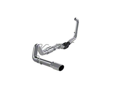 MBRP Armor Lite Turbo-Back Single Exhaust System with Polished Tip; Side Exit (03-07 6.0L Powerstroke F-250 Super Duty)