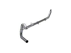 MBRP 4-Inch Armor Lite Turbo-Back Muffler Delete Single Exhaust System; Side Exit (Late 98-02 5.9L I6 RAM 2500 w/o Catalytic Converter)