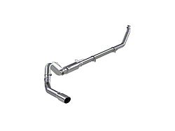 MBRP 4-Inch Armor Lite Turbo-Back Single Exhaust System with Polished Tip; Side Exit (Late 98-02 5.9L I6 RAM 2500 w/o Catalytic Converter)